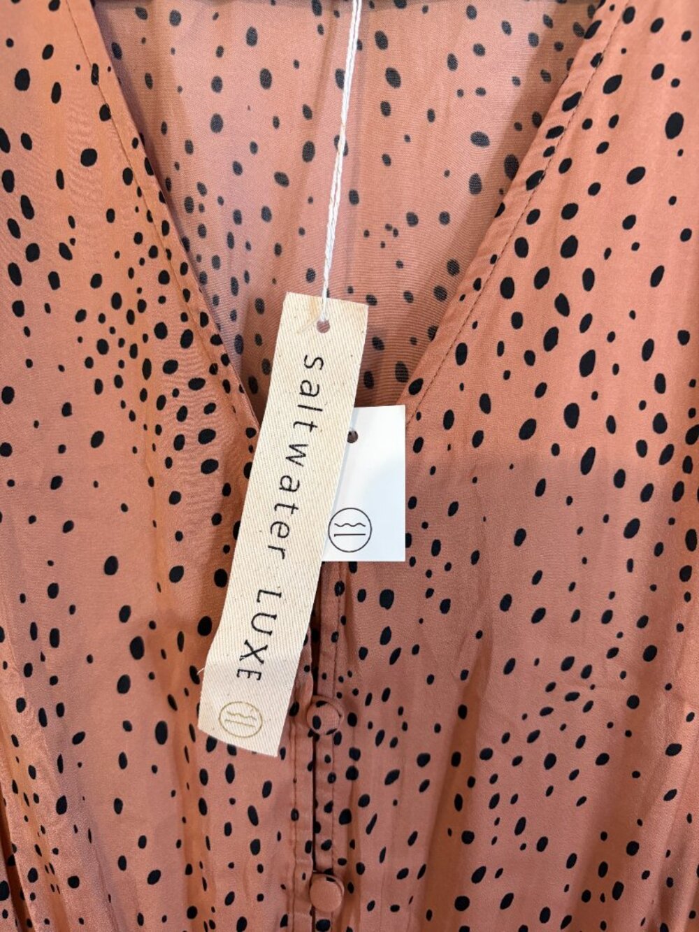 Saltwater Luxe Sienna Shortsleeve Waisted Jumper (NWT) - Picture 5 of 7